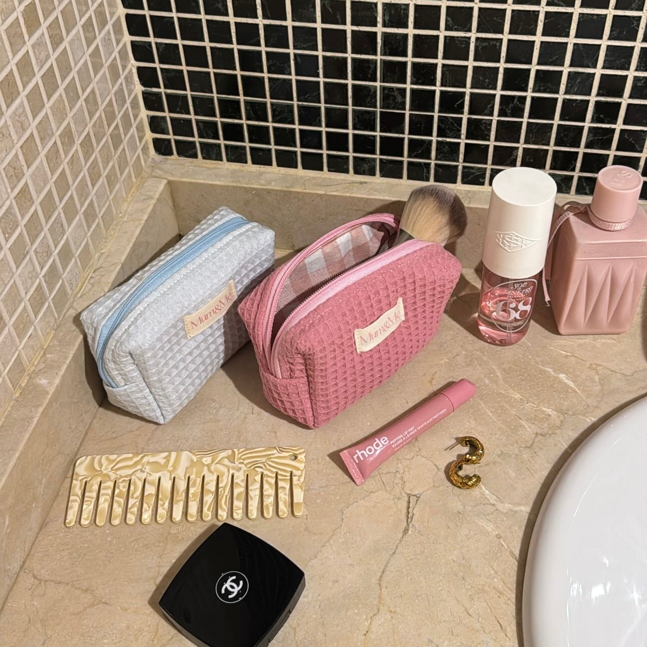 Mini Pouch Waffle