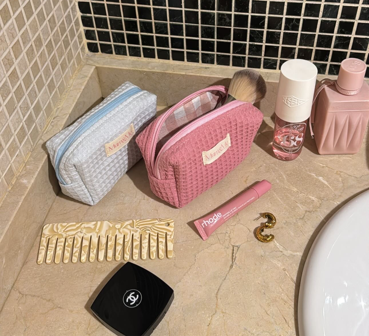 Mini Pouch Waffle