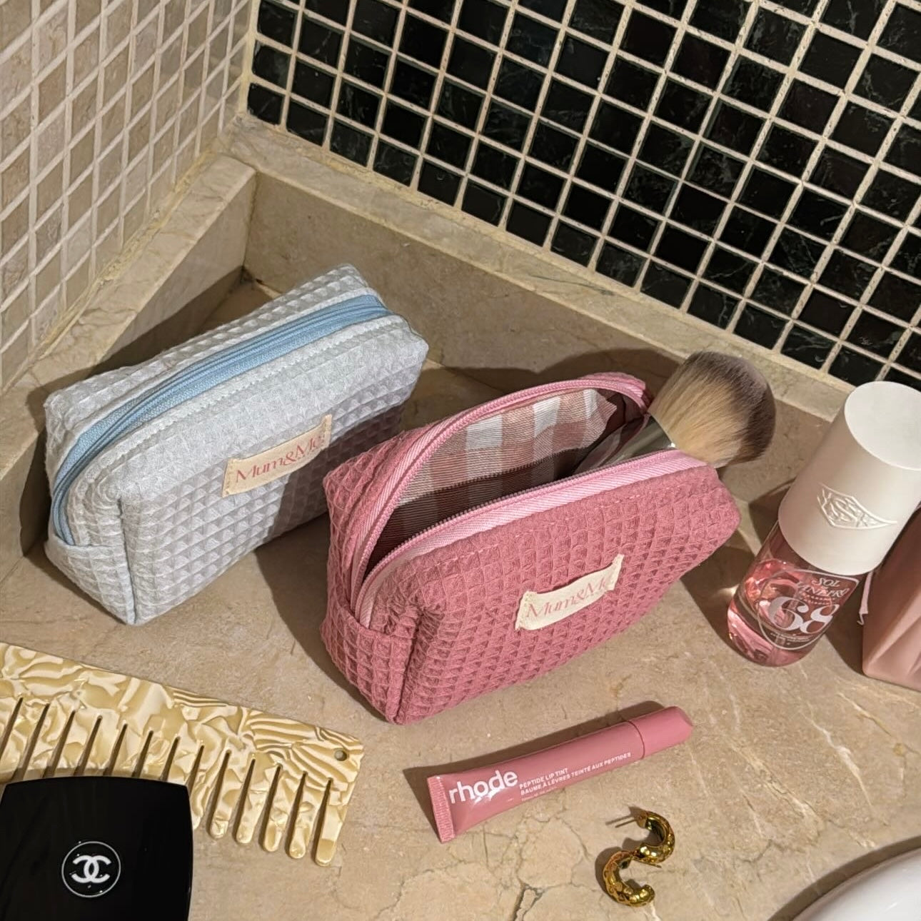 Mini Pouch Waffle